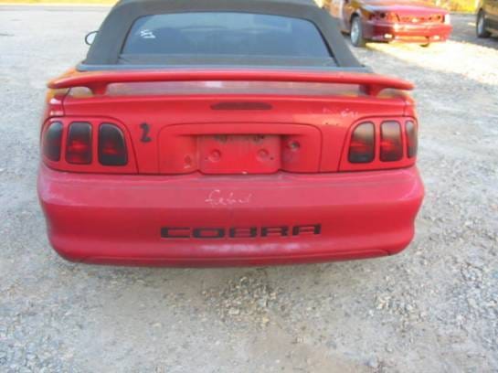 94-98 Ford Mustang Convertible 4.6 Manual - Red thumbnail 5