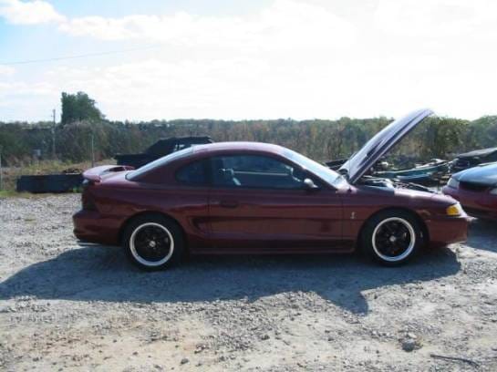 94-98 Ford Mustang Coupe 4.6 Manual - Red thumbnail 4