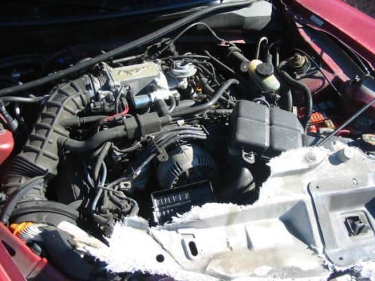 94-98 Ford Mustang Coupe 4.6 Manual - Red thumbnail 3