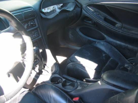94-98 Ford Mustang Convertible 4.6 manual - yellow thumbnail 5