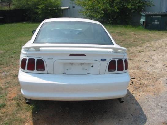 94-98 Ford Mustang Coupe 4.6 Manual - White thumbnail 3
