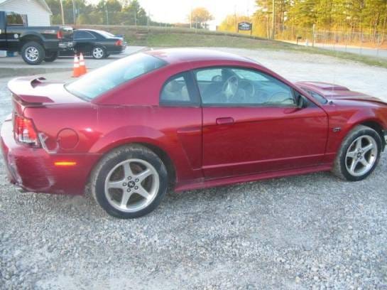 99-04 Ford Mustang Coupe 4.6 Automatic - Red thumbnail 2
