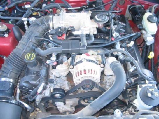 99-04 Ford Mustang Coupe 4.6 Automatic - Red thumbnail 5