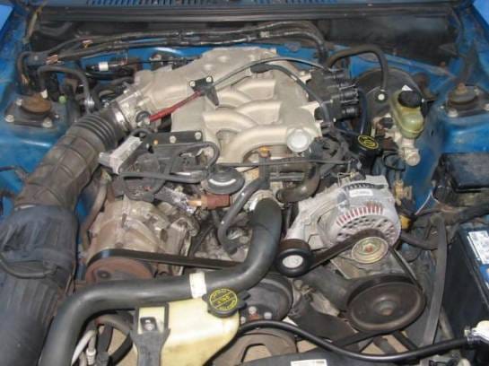 99-04 Ford Mustang Coupe 4.6 Automatic - Blue thumbnail 5
