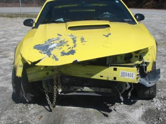 99-04 Ford Mustang Coupe 4.6 Automatic - Yellow thumbnail 4