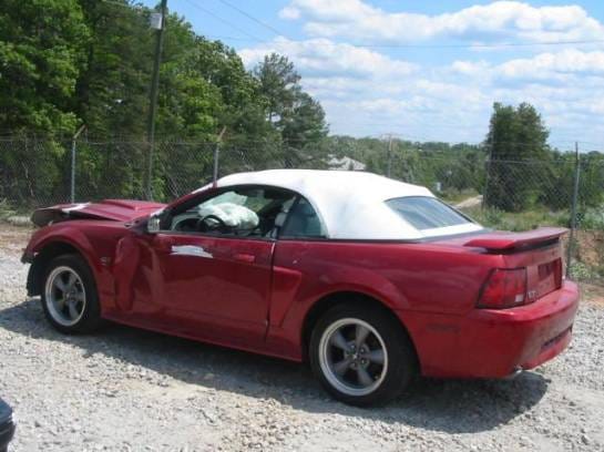 99-04 Ford Mustang Convertible 4.6 Automatic - Red thumbnail 4
