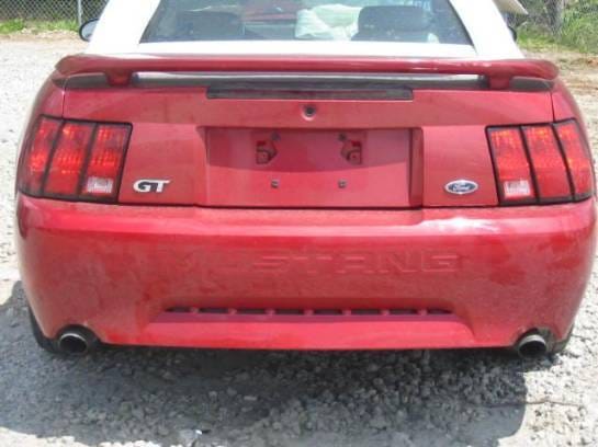 99-04 Ford Mustang Convertible 4.6 Automatic - Red thumbnail 5
