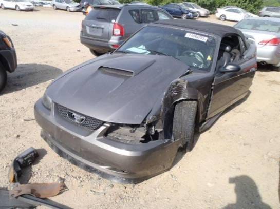 99-04 Ford Mustang Convertible 4.6 Automatic - Gray thumbnail 2