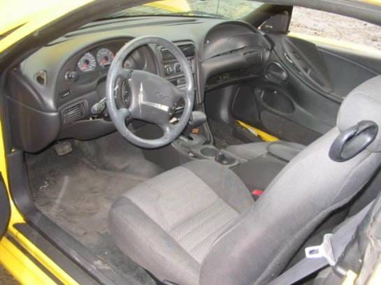 99-04 Ford Mustang Coupe 4.6 Automatic - Yellow thumbnail 2