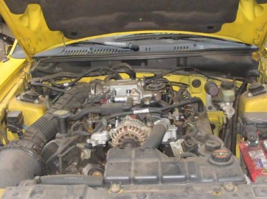 99-04 Ford Mustang Coupe 4.6 Automatic - Yellow thumbnail 4