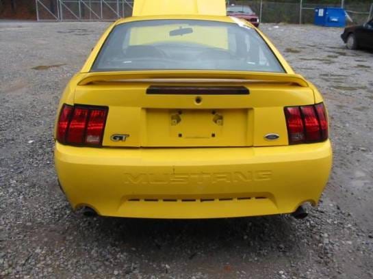 99-04 Ford Mustang Coupe 4.6 Automatic - Yellow thumbnail 5