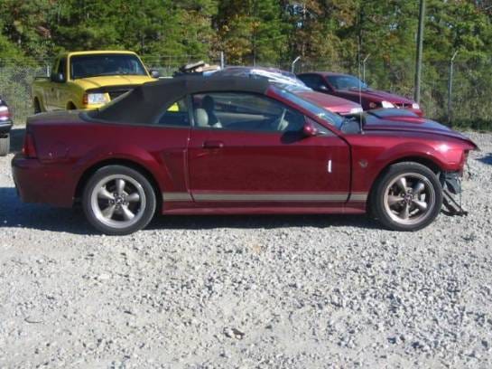 99-04 Ford Mustang Convertible 4.6 Manual - Red