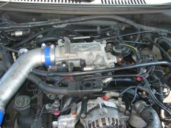 99-04 Ford Mustang Coupe 4.6 Manual - Blue thumbnail 4