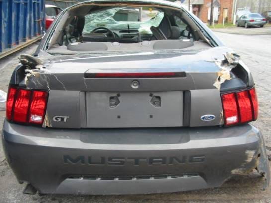 2002 Ford Mustang Coupe 4.6 Manual - Gray thumbnail 3