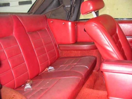 84-86 Ford Mustang Convertible 5 manual - red thumbnail 5