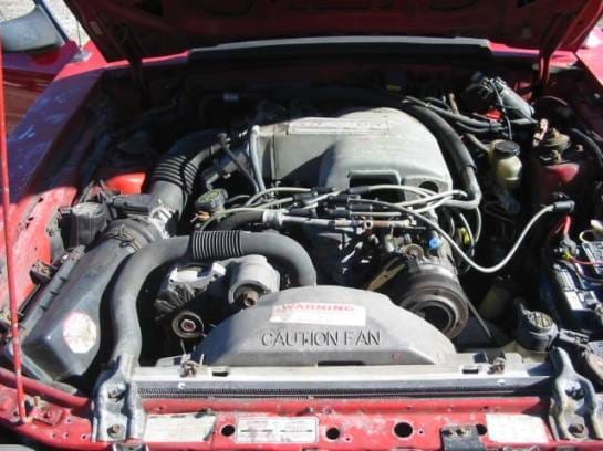 87-93 Ford Mustang Hatchback 5 Automatic - Red thumbnail 5