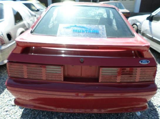 87-93 Ford Mustang Hatchback 5 Automatic - Red thumbnail 4