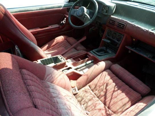 87-93 Ford Mustang Hatchback 5 Automatic - Red thumbnail 5