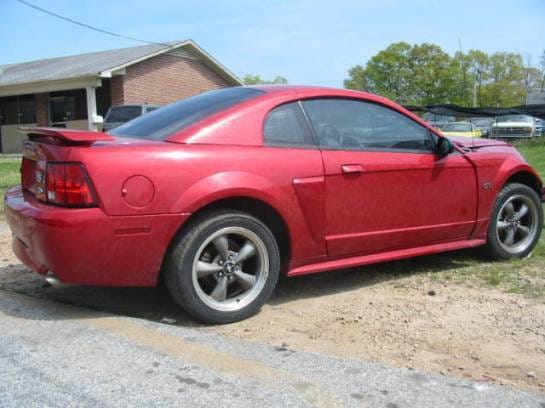 99-04 Ford Mustang Coupe 4.6 Automatic - Red thumbnail 2