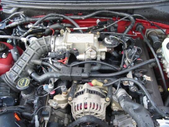 2003 Ford Mustang Coupe 4.6 Manual - Red thumbnail 4