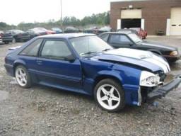 87-93 Ford Mustang Hatchback 5 Automatic - Blue