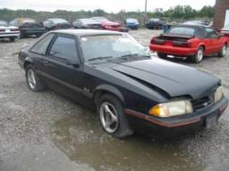 87-93 Ford Mustang Hatchback 5 Manual - Black