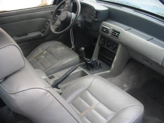 87-93 Ford Mustang Hatchback 5 Manual - Black thumbnail 4
