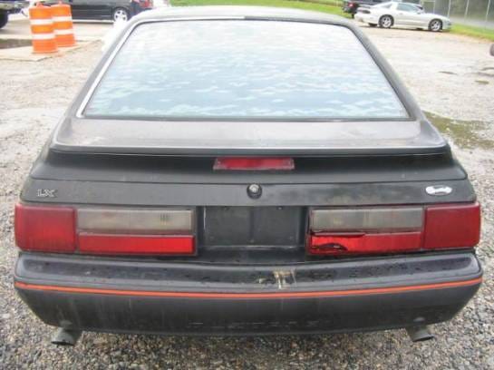 87-93 Ford Mustang Hatchback 5 Manual - Black thumbnail 5