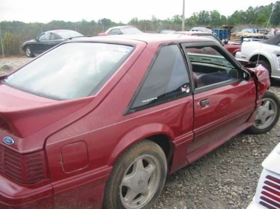 87-93 Ford Mustang Hatchback 5 Automatic - Red thumbnail 2