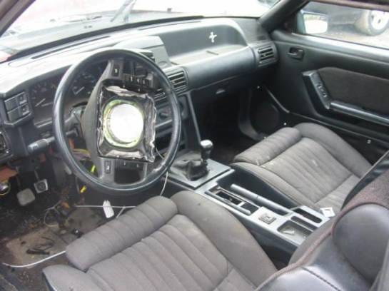 87-93 Ford Mustang Hatchback 5 Manual - Red thumbnail 3