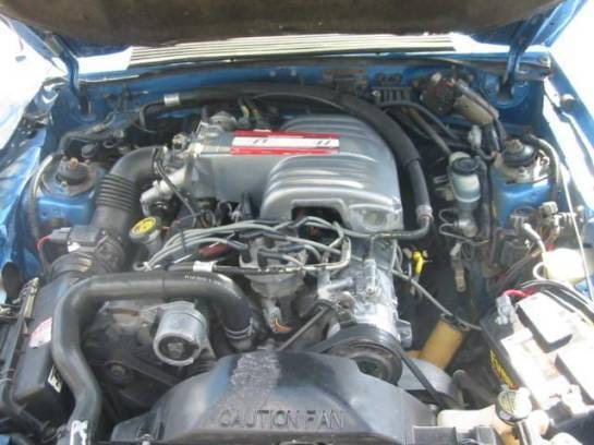 87-93 Ford Mustang Convertible 5 Automatic - Blue thumbnail 2