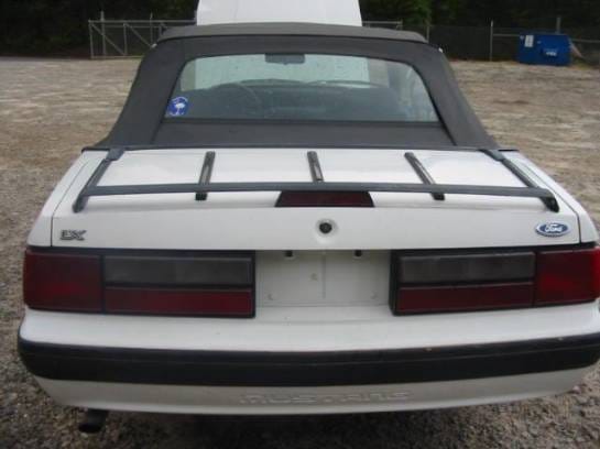 87-93 Ford Mustang Convertible 5 Automatic - White thumbnail 2