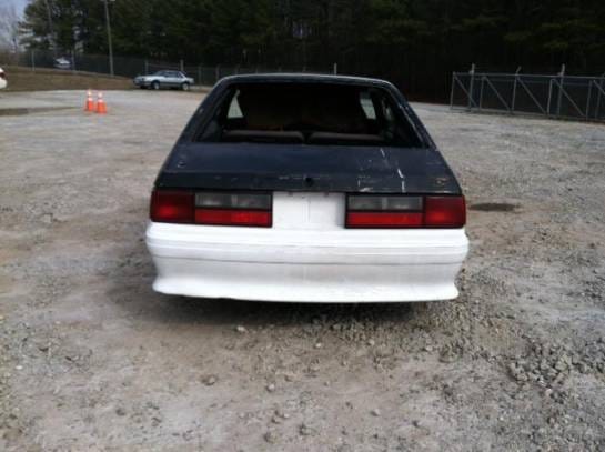 87-93 Ford Mustang Hatchback 5 Manual - White thumbnail 5