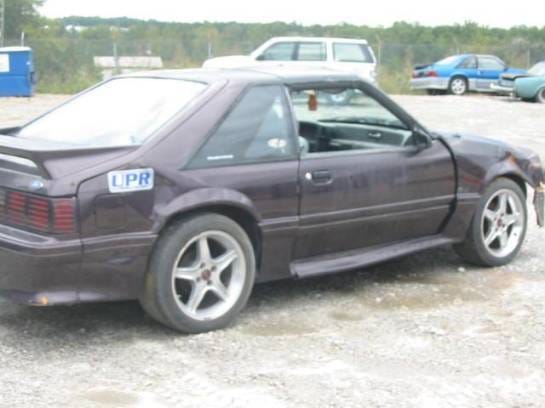 87-93 Ford Mustang Hatchback 5 Manual - Purple thumbnail 2