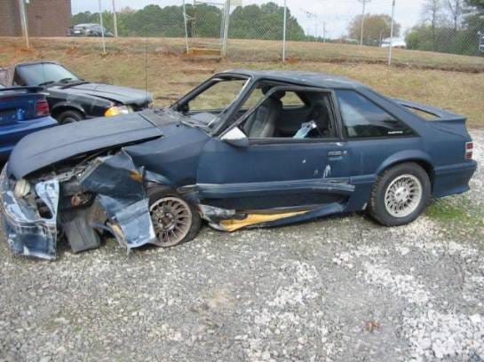 87-93 Ford Mustang Hatchback 5 Manual - Blue thumbnail 2