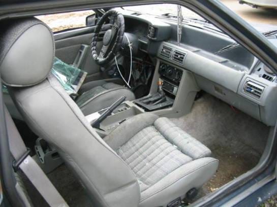 87-93 Ford Mustang Hatchback 5 Manual - Blue thumbnail 4