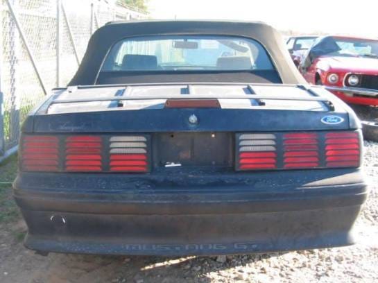 87-93 Ford Mustang Convertible 5 Manual - Blue thumbnail 5
