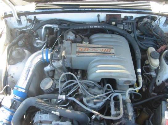 87-93 Ford Mustang Convertible 5 Automatic - White thumbnail 3