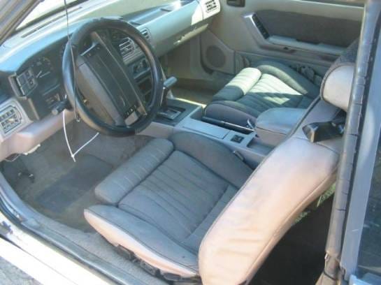 87-93 Ford Mustang Convertible 5 Automatic - White thumbnail 4