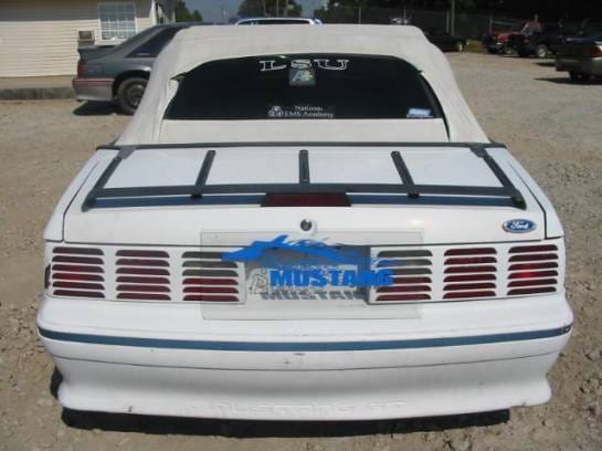 87-93 Ford Mustang Convertible 5 Automatic - White thumbnail 5