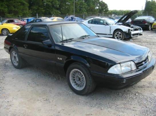 87-93 Ford Mustang Hatchback 5 Manual - Black thumbnail 2