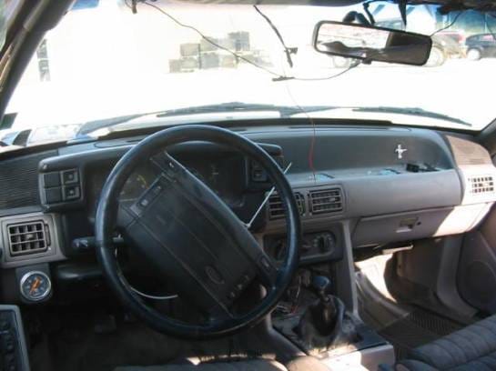 87-93 Ford Mustang Convertible 5 Manual - Blue thumbnail 4