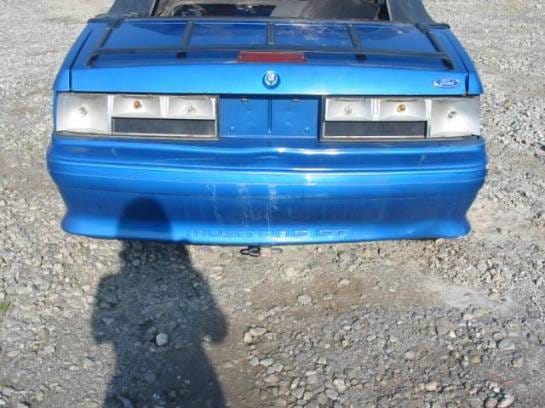 87-93 Ford Mustang Convertible 5 Manual - Blue thumbnail 5