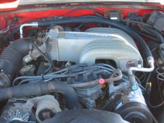 87-93 Ford Mustang Convertible 5 Automatic - Red thumbnail 3
