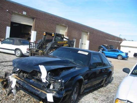 87-93 Ford Mustang Hatchback 5 Manual - Black