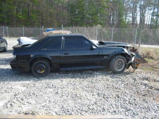 87-93 Ford Mustang Hatchback 5 Manual - Black thumbnail 4