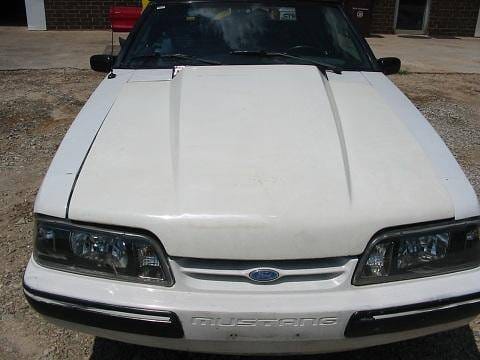 87-93 Ford Mustang Convertible 5 N/A - White thumbnail 3