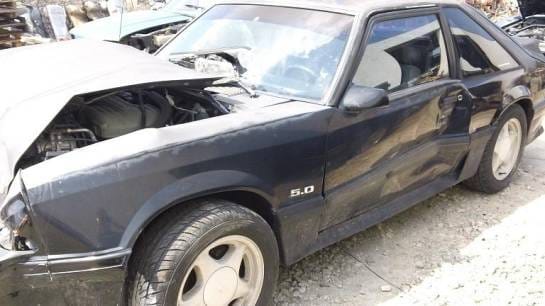 87-93 Ford Mustang Hatchback 5 Manual - Black