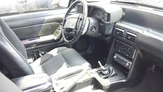 87-93 Ford Mustang Hatchback 5 Manual - Black thumbnail 3
