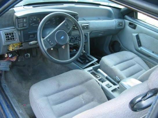 87-93 Ford Mustang Hatchback 5 Manual - Blue thumbnail 4